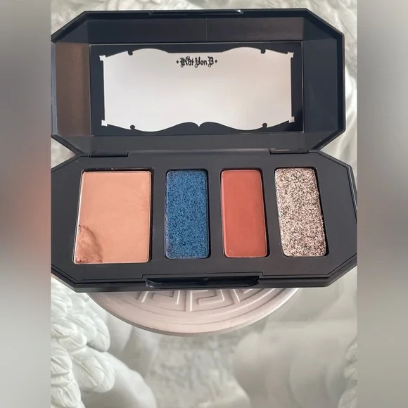 SOLD‼️♓️Kat Von D Shade + Light eye palette GLAM ROCK 0E01A AUTHENTIC - Picture 5 of 7